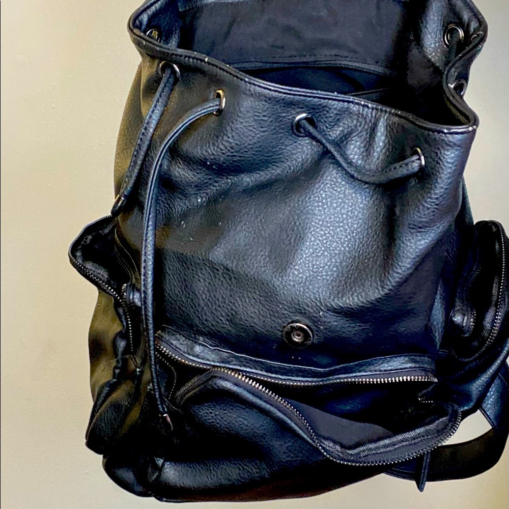 TopShop - Leather Backpack